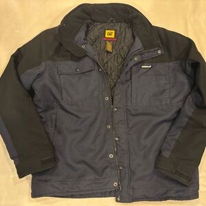 Caterpillar Men's Navy and Black Performance Jacket XL